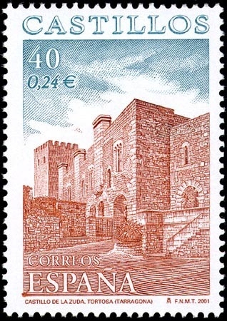 España 2001 3785 Sello ** Castillo de la Zuza Tortosa Tarragona Timbre Espagne Spain Spagna Espana Espanha Spanje Spanien Spanie Stamps Briefmarke Francobolli Timbre Postal Postzegel Selo Postal